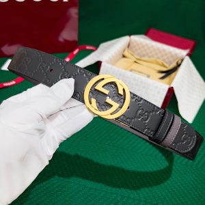 Gucci chiều rộng 38mm tủ chính xác 1: 1 khắc hoàn hảo