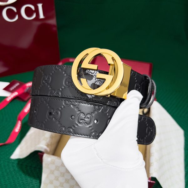 Gucci chiều rộng 38mm tủ chính xác 1: 1 khắc hoàn hảo