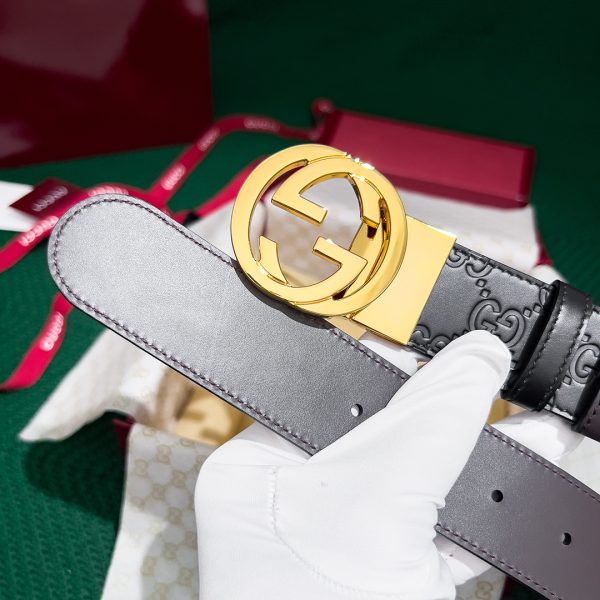 Gucci chiều rộng 38mm tủ chính xác 1: 1 khắc hoàn hảo