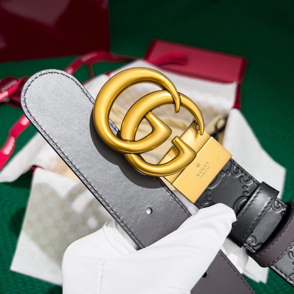Gucci chiều rộng 38mm tủ chính xác 1: 1 khắc hoàn hảo