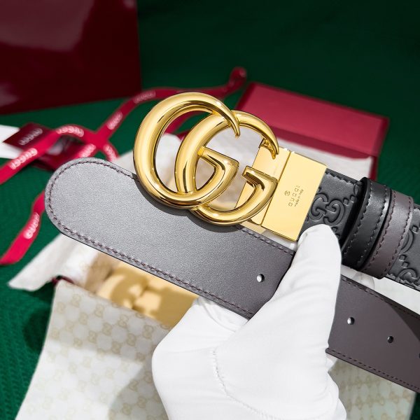Gucci chiều rộng 38mm tủ chính xác 1: 1 khắc hoàn hảo