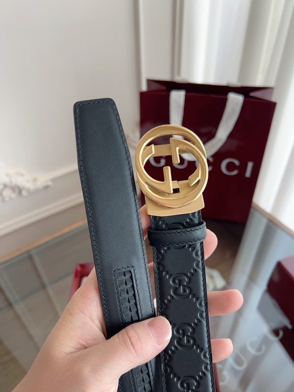 Gucci Đàn ông tự động đeo thắt lưng tự động