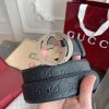 Gucci 3.8cm nhập khẩu hoa da bò