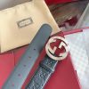 Gucci 3.8cm nhập khẩu hoa da bò