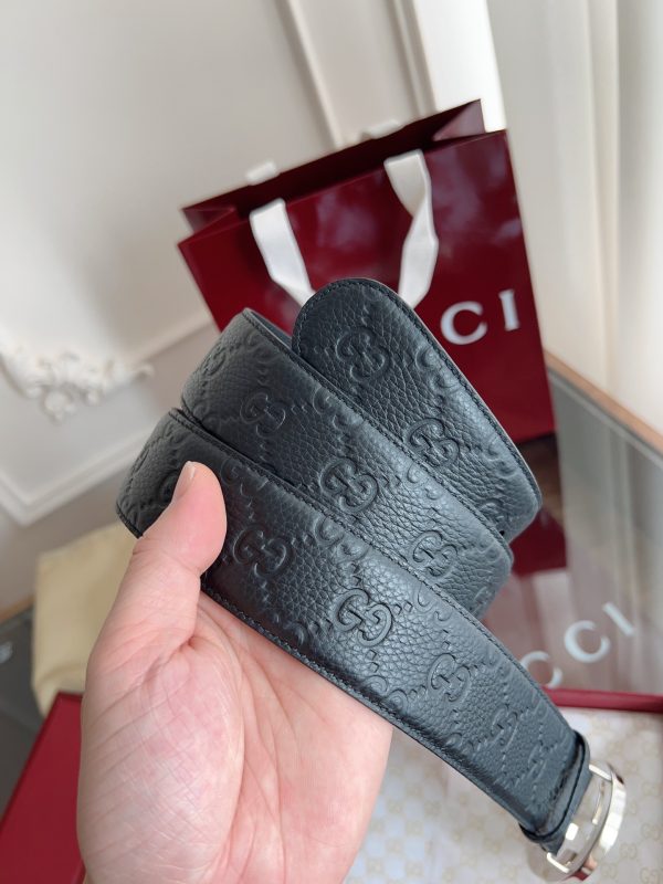 Gucci 3.8cm nhập khẩu hoa da bò