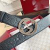 Gucci 3.8cm nhập khẩu hoa da bò