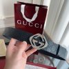 Gucci 3.8cm nhập khẩu hoa da bò