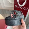 Gucci 3.8cm nhập khẩu hoa da bò