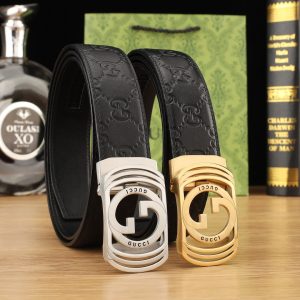 Gucci Đai đai tự động cho nam giới rộng 35mm mạ điện chân không, công nghệ tinh tế