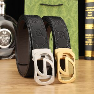 Gucci Đai đai tự động cho nam giới rộng 35mm mạ điện chân không, công nghệ tinh tế