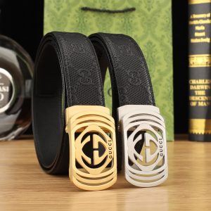 Gucci Đai đai tự động cho nam giới rộng 35mm mạ điện chân không, công nghệ tinh tế