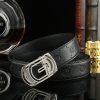 Gucci Đai đai tự động cho nam giới rộng 35mm mạ điện chân không, công nghệ tinh tế