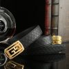 Gucci Đai đai tự động cho nam giới rộng 35mm mạ điện chân không, công nghệ tinh tế