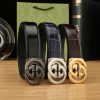Gucci Đai đai tự động cho nam giới rộng 35mm mạ điện chân không, công nghệ tinh tế
