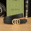 Gucci Đai đai tự động cho nam giới rộng 35mm mạ điện chân không, công nghệ tinh tế