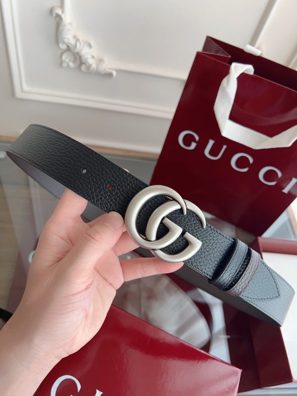 Gucci 3.8cm nhập khẩu hoa da bò