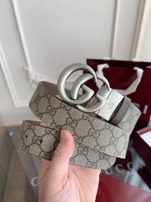 Gucci 3.8cm nhập khẩu hoa da bò
