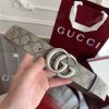 Gucci 3.8cm nhập khẩu hoa da bò
