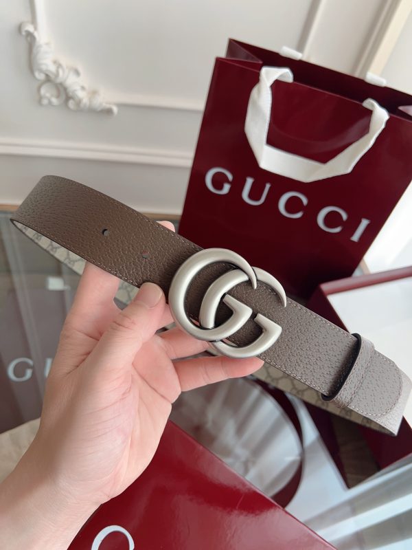 Gucci 3.8cm nhập khẩu hoa da bò