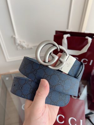 Gucci 3.8cm nhập khẩu hoa da bò