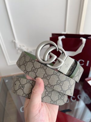 Gucci 3.8cm nhập khẩu hoa da bò