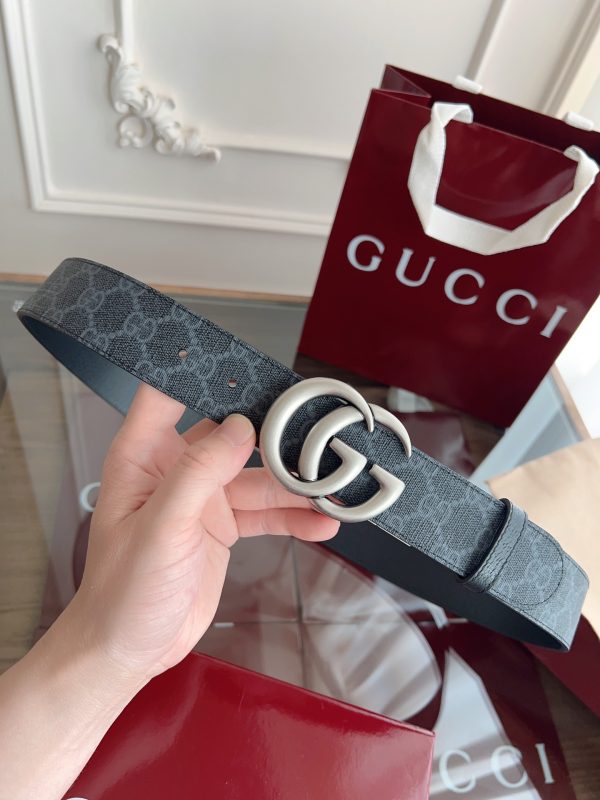 Gucci 3.8cm nhập khẩu hoa da bò