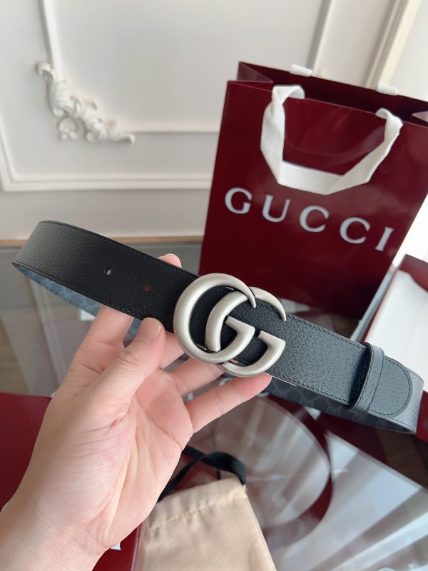 Gucci 3.8cm nhập khẩu hoa da bò