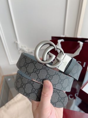 Gucci 3.8cm nhập khẩu hoa da bò