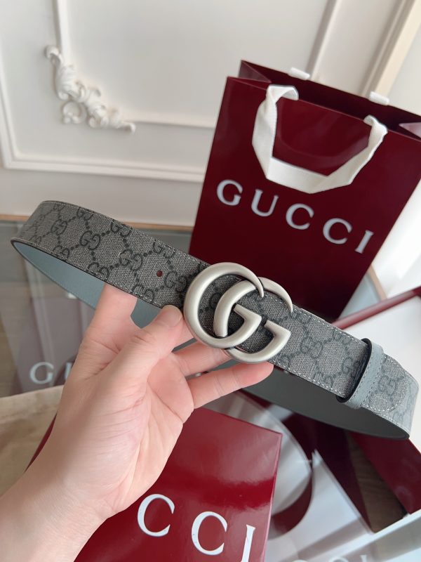 Gucci 3.8cm nhập khẩu hoa da bò