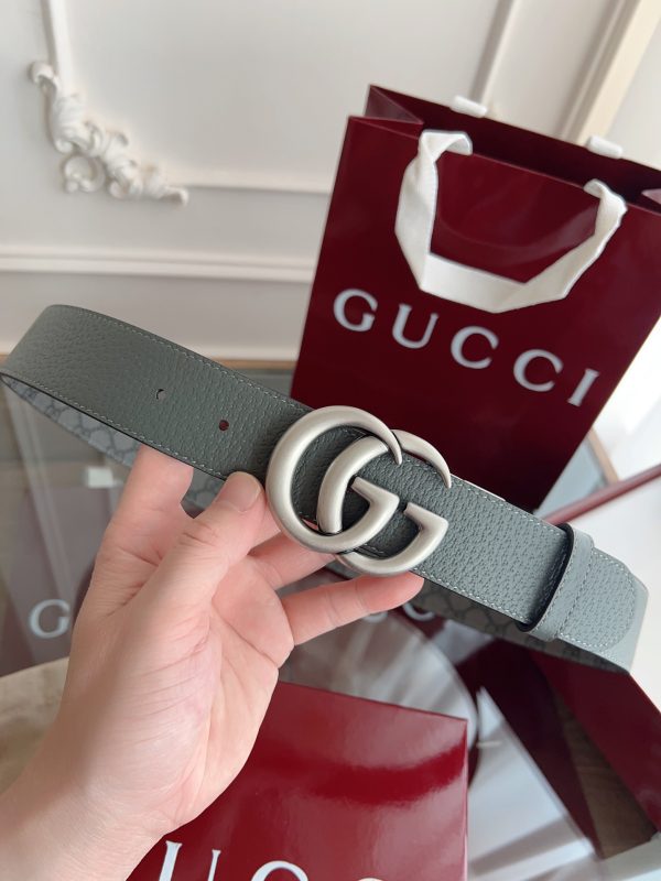 Gucci 3.8cm nhập khẩu hoa da bò