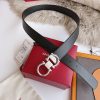 Ferragamo. width 3.5cm Haute Couture men's belts double-sided imported cowhide.
