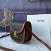 CELINE: Vách ngăn kim loại vàng bên trong