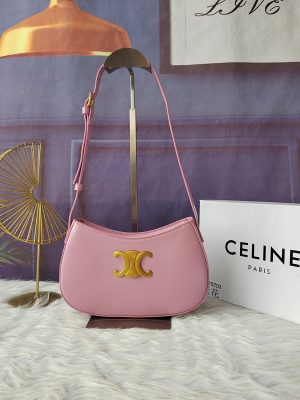 CELINE, túi da bò bóng loáng