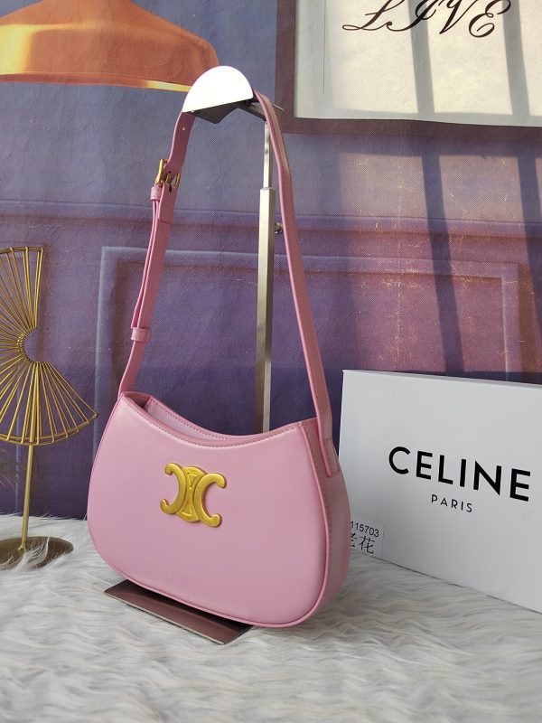 CELINE, túi da bò bóng loáng