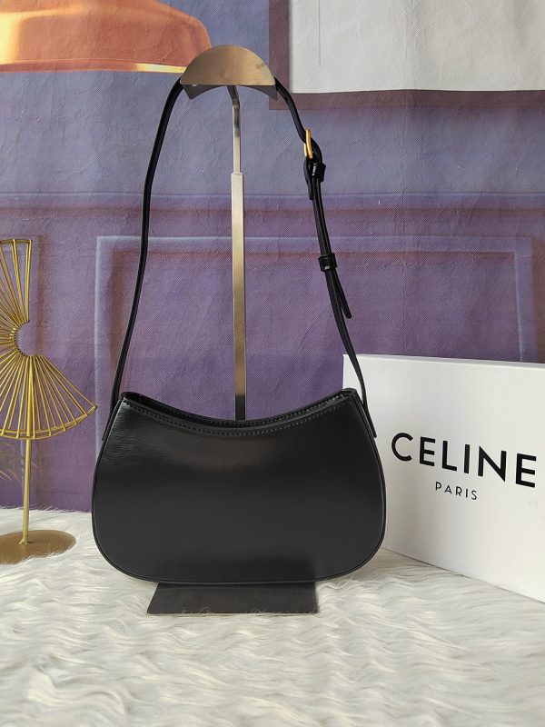 CELINE, túi da bò bóng loáng