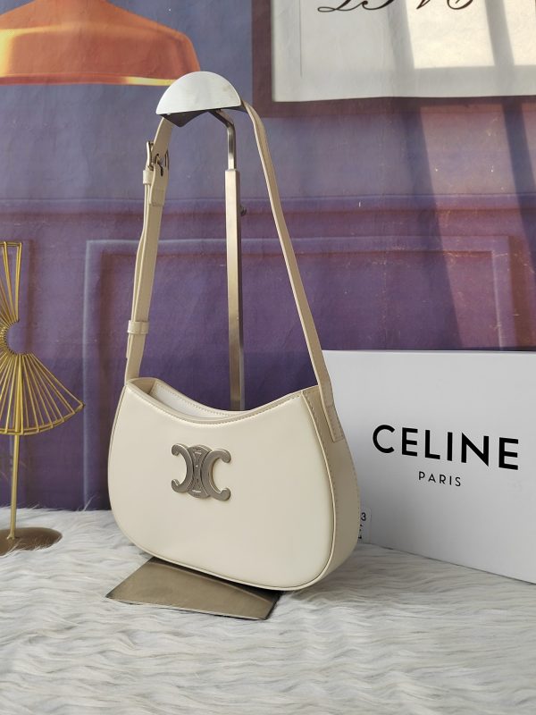 CELINE, túi da bò bóng loáng