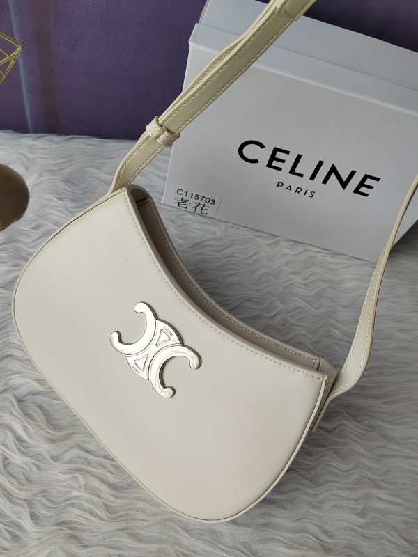 CELINE, túi da bò bóng loáng