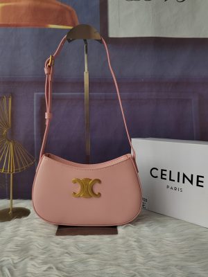 CELINE, túi da bò bóng loáng