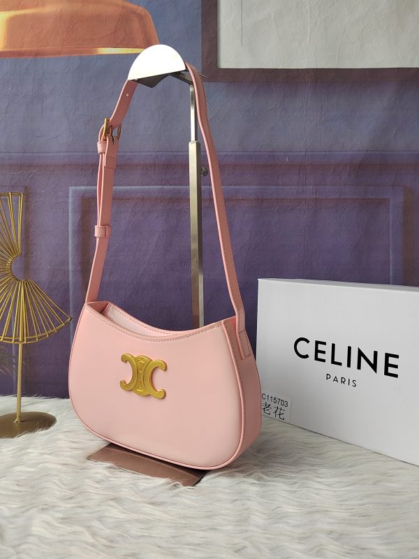 CELINE, túi da bò bóng loáng
