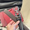 Ferragamo. width 3.5cm Haute Couture men's belts double-sided imported cowhide