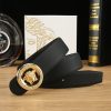 Cái nút thép không gỉ cao cấp Versace, rộng 3.8cm, được trang bị da bò hai mặt nhập khẩu từ Ý
