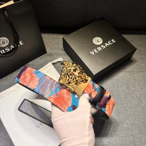 Versace Chiều rộng 4.0cm, dây lưng hai mặt này có hai cách đeo