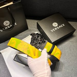 Versace Chiều rộng 4.0cm, dây lưng hai mặt này có hai cách đeo