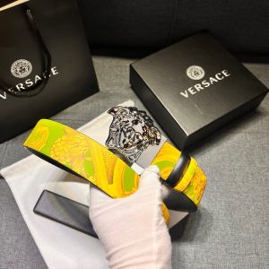Versace Chiều rộng 4.0cm, dây lưng hai mặt này có hai cách đeo