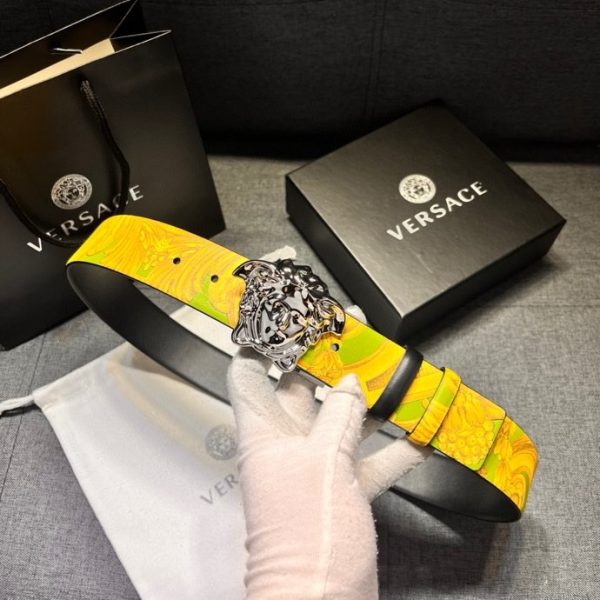 Versace Chiều rộng 4.0cm, dây lưng hai mặt này có hai cách đeo