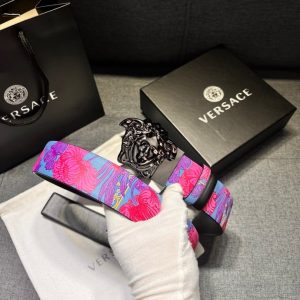 Versace Chiều rộng 4.0cm, dây lưng hai mặt này có hai cách đeo