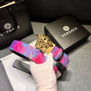 Versace Chiều rộng 4.0cm, dây lưng hai mặt này có hai cách đeo