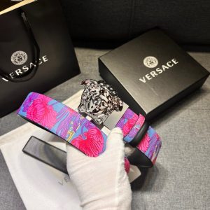 Versace Chiều rộng 4.0cm, dây lưng hai mặt này có hai cách đeo
