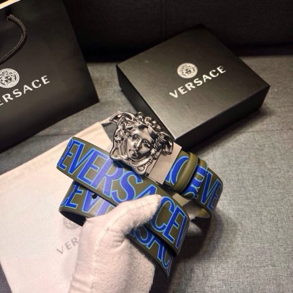 Versace Chiều rộng 4.0cm, dây lưng hai mặt này có hai cách đeo