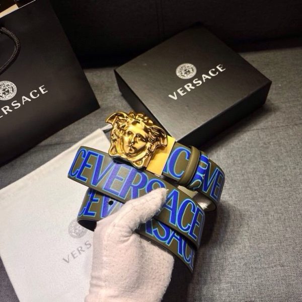 Versace Chiều rộng 4.0cm, dây lưng hai mặt này có hai cách đeo